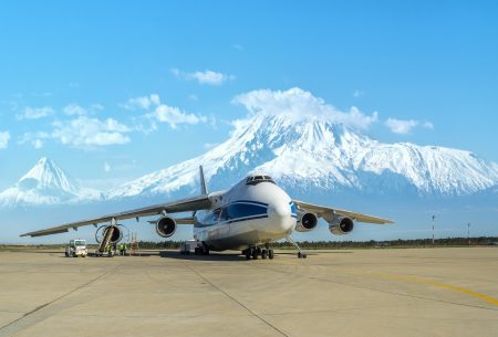 Zvartnots Airport in Yerevan