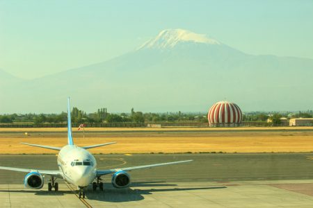 Ararat at Yerevan airport