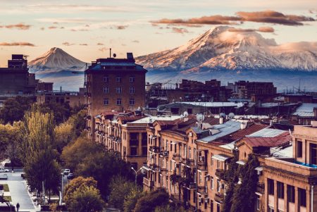 Yerevan and Ararat