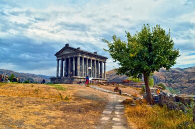 Temple of Garni in Armenia