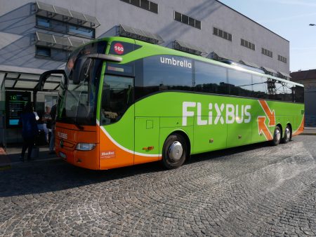 Автобусы Flixbus в Праге