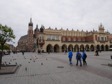 Main Market Square in Poland
