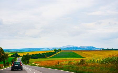 Traveling around the Czech Republic in a rented car