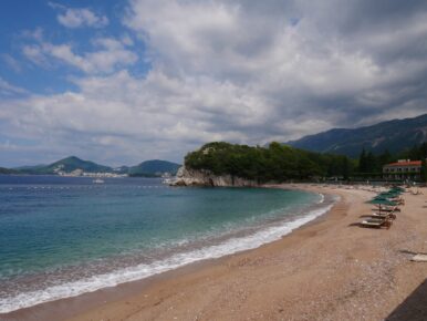 Beaches and sea in Montenegro