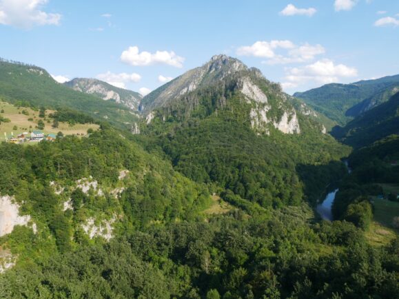 A trip to the mountains of Montenegro on your own