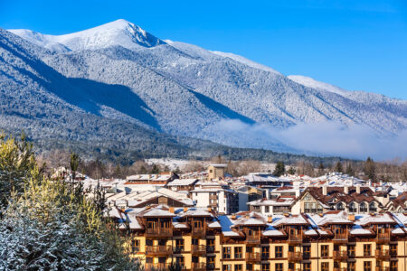 Bansko ski resort in Bulgaria