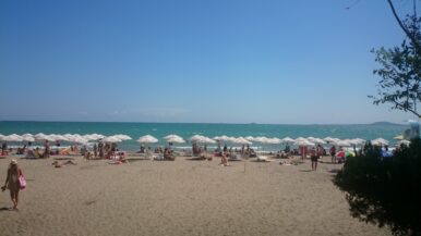 Bulgarian sea in summer