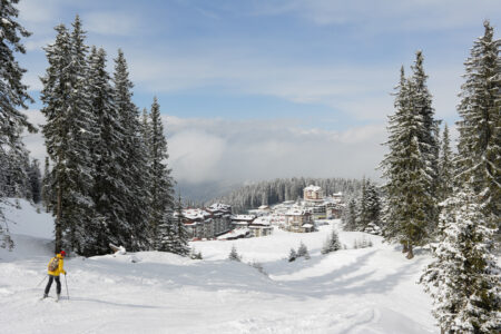 Pamporovo ski resort piste