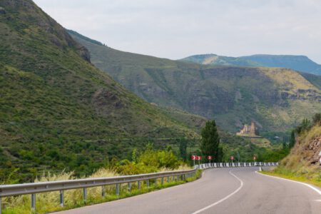 Дорога из Тбилиси в Батуми