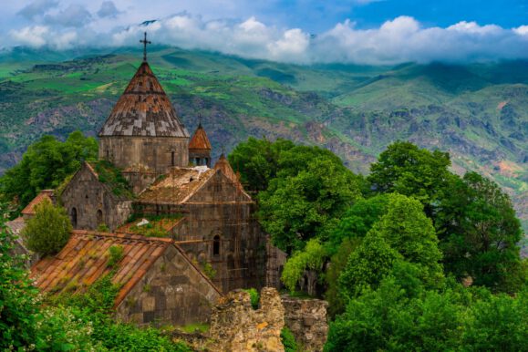 Монастырь Санаин по дороге из Тбилиси в Гюмри