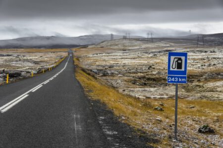 Заправки в Исландии особенности
