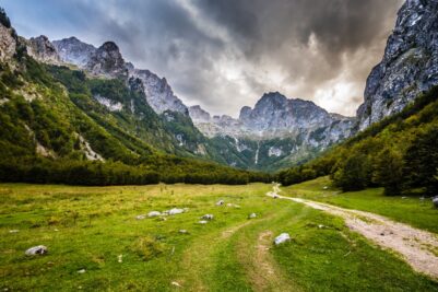 Albania by car Accursed Mountains