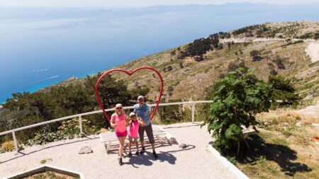 Car rental in Albania with a child