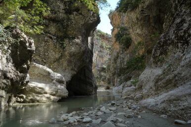 Langarica Canyon in Fir of Hotovë-Dangëlli National Park