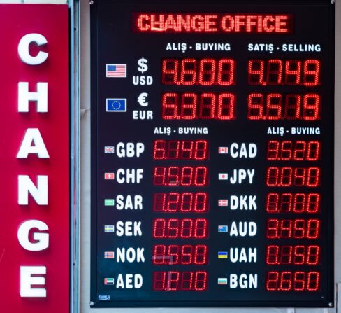 Обмен валют в Турции