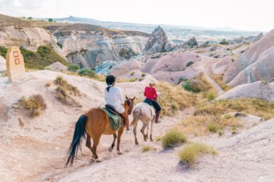 Прогулка на лошадях экскурсия в Каппадокии