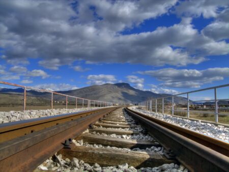 Railway in Albania