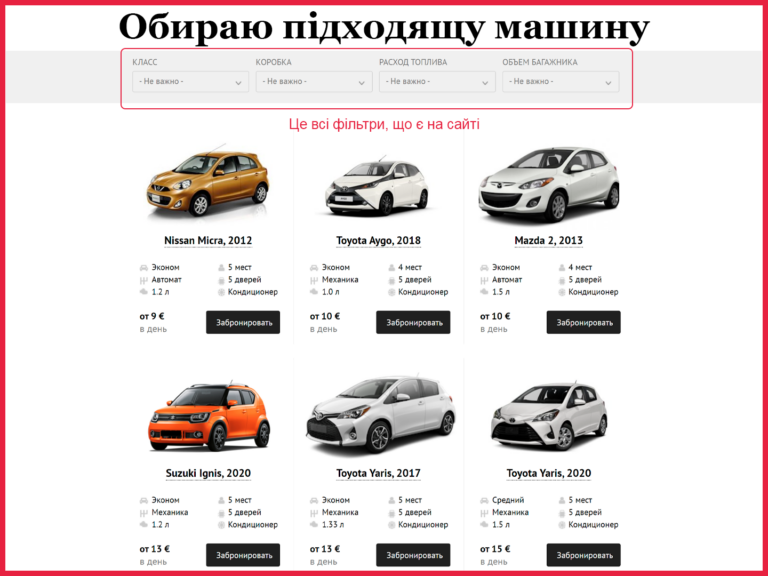 Яку машину можна орендувати у Чорногорії